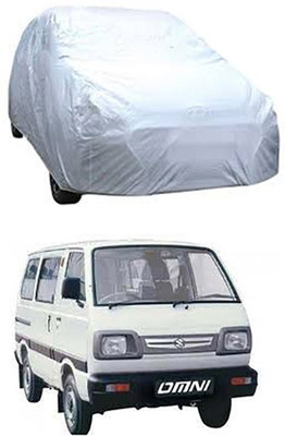 Billseye Car Cover For Maruti Suzuki Omni (Without Mirror Pockets)(Silver)