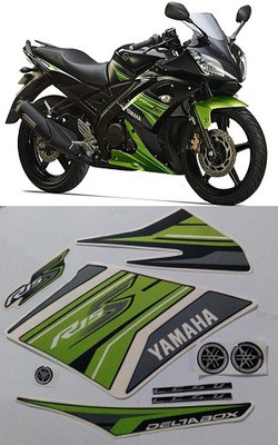 HRBull Sticker & Decal for Bike(Green)