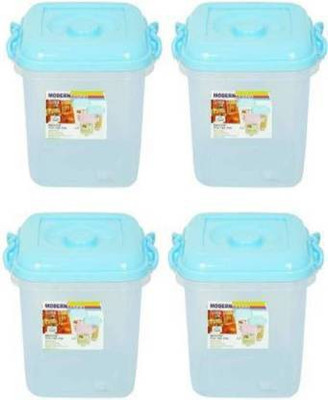PRAGATI SALES Plastic Utility Container  - 10 L(Pack of 4, Blue)