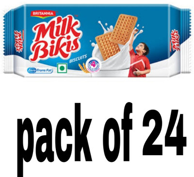 BRITANNIA Milk bikis Cookies Biscuit(24 x 40 g)