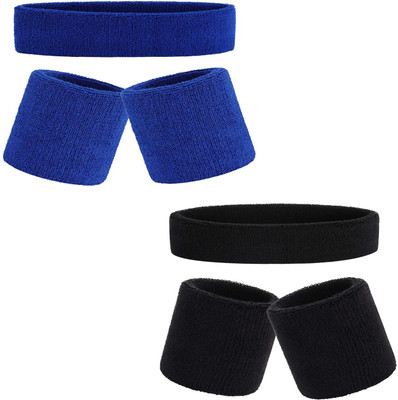 R-Lon High Quality Sports Head Band,Head Support/Wrist Band (Multicolor) Fitness Band(Multicolor)