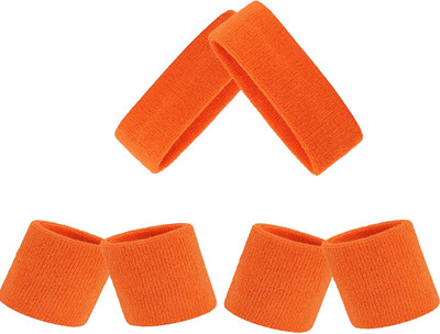 R-Lon High Quality Sports Head Support/Wrist Band (Multicolor) Fitness Band(Multicolor, Pack of 4)