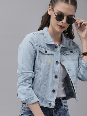 Roadster Full Sleeve Washed Women Jacket