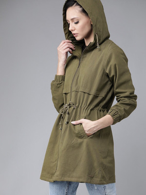 Roadster Full Sleeve Solid Women Jacket