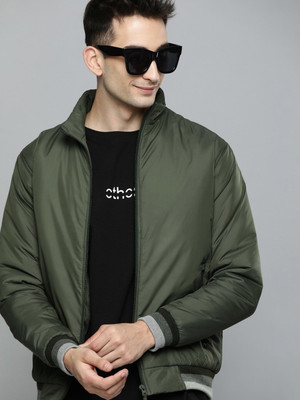 HERE&NOW Full Sleeve Solid Men Jacket