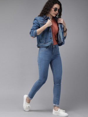 Roadster 3/4th Sleeve Solid Women Jacket