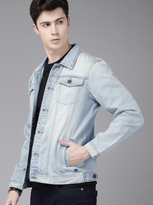 Roadster Full Sleeve Washed Men Jacket