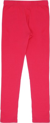 Pantaloons Junior Legging For Girls(Pink Pack of 1)