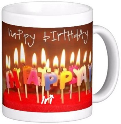 GNS Happy Birthday Iri Wishes 86 Ceramic Coffee Mug(330 ml)