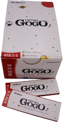 VYXOO One 1/4 Slow Burning GoGo Paper Unruled Small 13 gsm Royal Executive Bond Paper(Set of 2, White)