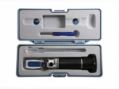 THE JHON BAKER India Brix/Specific Gravity Hand (0-32 Brix Range)- Erma Make Digital Handheld Refractometer