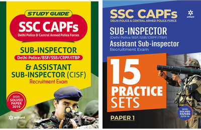 SSC CPO SI ASI Guide And Practice Sets € (Set Of 2 Books)(Paperback, Arihant Experts)