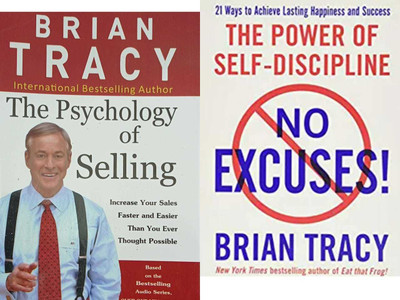 SET OF 2 BOOK ( The Psychology Of Selling + NO EXCUSES)(Paperback, BRIAN TRACY)