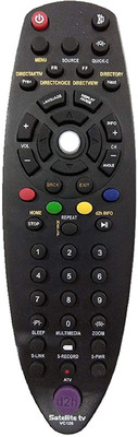 BhalTech VC-126 Setup Box Compatible with  VIDEOCON Remote Controller(Black)