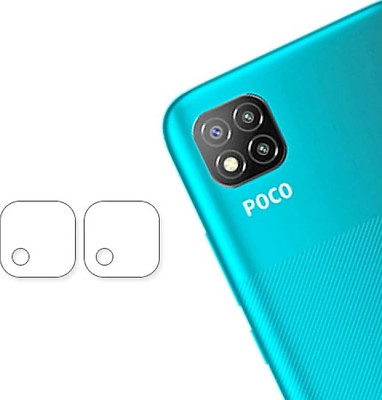 DB Back Camera Lens Glass Protector for POCO C3(Pack of: 2)
