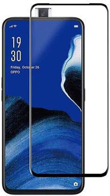 VDAT Edge To Edge Tempered Glass for Oppo Reno2 F(Pack of 1)