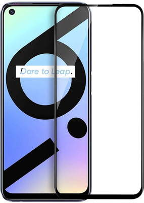 AKSHUD Edge To Edge Tempered Glass for Realme 6i(Pack of 1)
