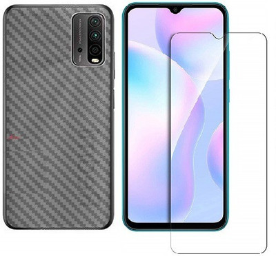 Bodoma Front and Back Screen Guard for Redmi 9 power(Pack of 2)