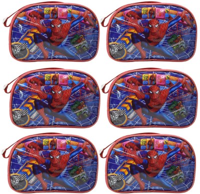 Asera Red Sling Bag Spiderman sling bags for kids(Pack of 6)