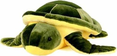LABATHWAYS Tortoise Fur Cloth Soft Toy Turtle, 30cm  - 35 cm(Green, Yellow)