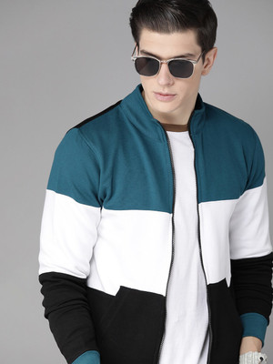 Roadster Full Sleeve Color Block Men Sweatshirt