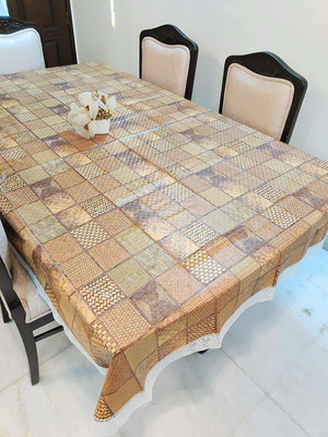 Casanest Printed 12 Seater Table Cover(Multicolor, PVC)