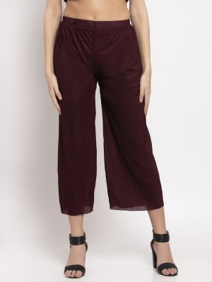 Klotthe Relaxed Women Brown Trousers