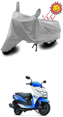 Billseye Two Wheeler Cover for Honda(Deo, Silver)