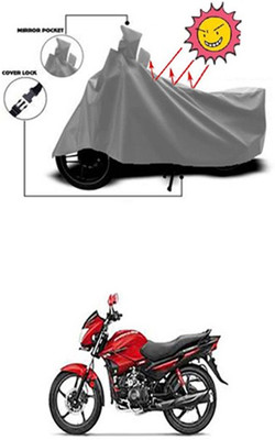 Billseye Two Wheeler Cover for Hero(Grey)