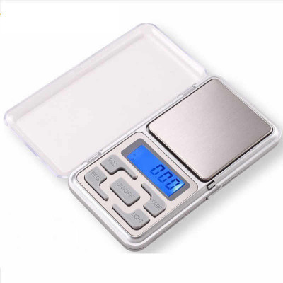 SEASPIRIT 0.01 Gram to 200 Gram Weighing Display Units in G ,OZ ,TL ,CT Jwellery Pocket Weighing Scale (Silver) Weighing Scale(Silver)