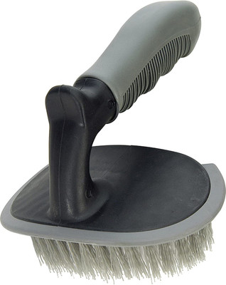 carfrill Car Wheel Cleaning Brush Tire Rim Scrub Brush Tire Hub Brush for Car, Truck, Motorcycle, Bike Hub Washing Tool 1 ml Wheel Tire Cleaner(Pack of 1)