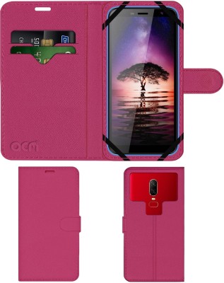 ACM Flip Cover for I Kall K7(Pink, Cases with Holder, Pack of: 1)