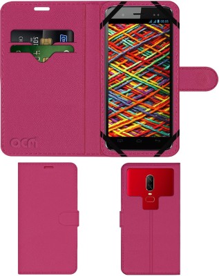 ACM Flip Cover for Micromax Bolt D321(Pink, Cases with Holder, Pack of: 1)