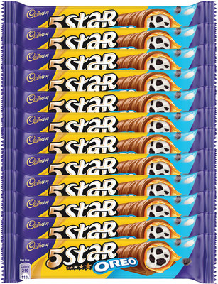 6% OFF on Cadbury 5 Star Oreo Bars(12 x 42 g) 6% OFF on Cadbury 5 Star Oreo Bars(12 x 42 g)