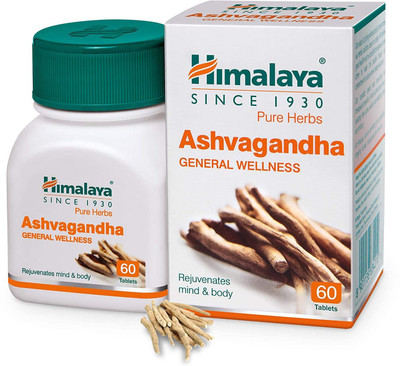 HIMALAYA Ashwagandha tablets India(60)