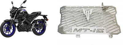 SELVIKE Radiator Grill For MT15 Black-Indigo Bike Radiator Guard(Yamaha)