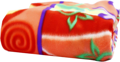 Blessing Home Solid Single Fleece Blanket for  Heavy Winter(Polyester, Multicolor)