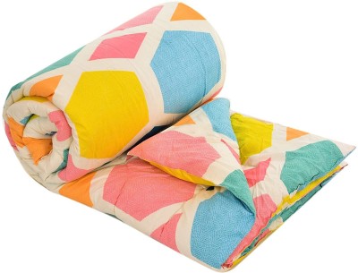 RRC Printed Single Comforter for  Mild Winter(Cotton, Multicolor)
