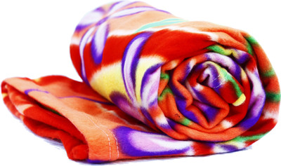 Blessing Home Printed Single Mink Blanket for  Heavy Winter(Polyester, Printed)