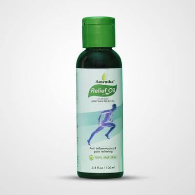 Amrutha Relief Oil A-RO 3+1 Liquid(4 x 100 ml)