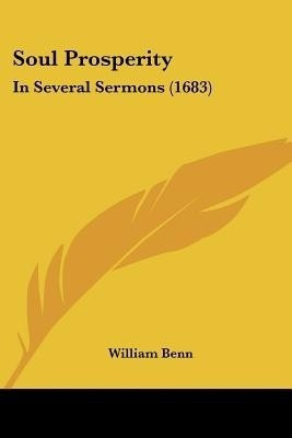 Soul Prosperity(English, Paperback, Benn William)