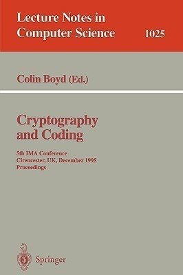 Cryptography and Coding(English, Paperback, unknown)