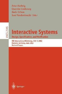 Interactive Systems: Design, Specification, and Verification(English, Paperback, unknown)