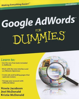 Google AdWords For Dummies(English, Paperback, Jacobson Howie)