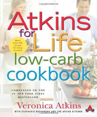 Atkins for Life Low-Carb Cookbook(English, Hardcover, Atkins Veronica)