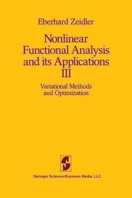 Nonlinear Functional Analysis and its Applications(English, Paperback, Zeidler E.)