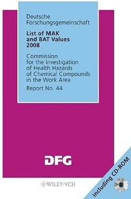 List of MAK and BAT Values 2008(English, Paperback, unknown)