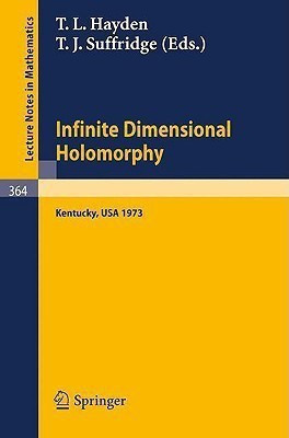 Proceedings on Infinite Dimensional Holomorphy(English, Paperback, unknown)