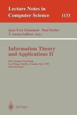 Information Theory and Applications II(English, Paperback, unknown)