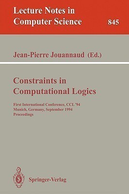 Constraints in Computational Logics(English, Paperback, unknown)